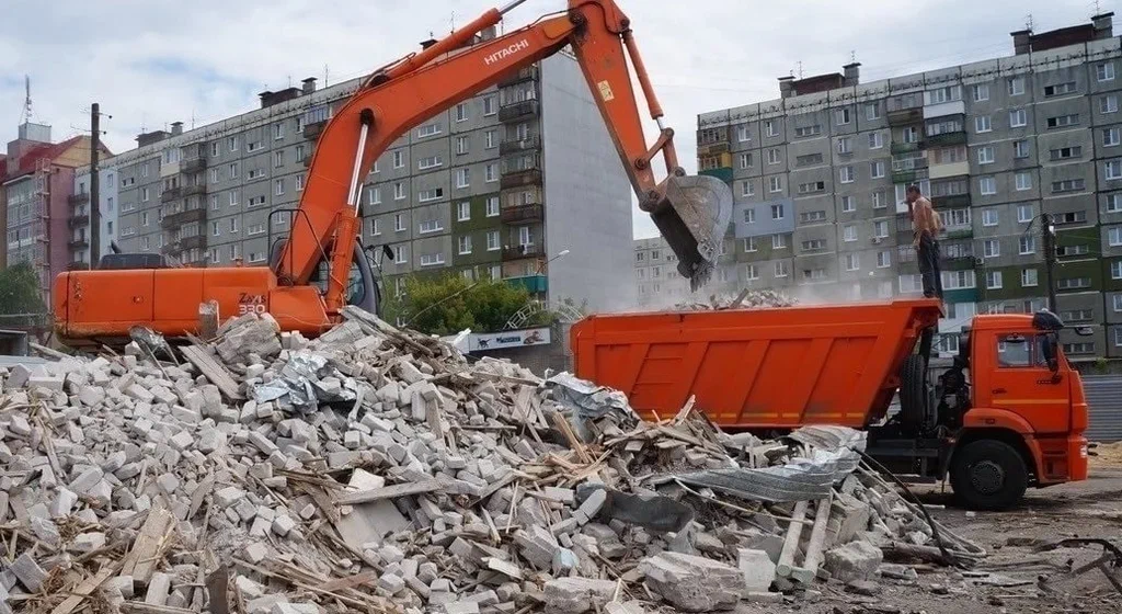 Профессиональный вывоз строительного мусора в Саратове в октябре