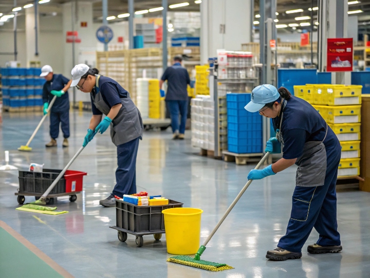 Уборка производственных помещений в Саратове для бизнеса в октябре